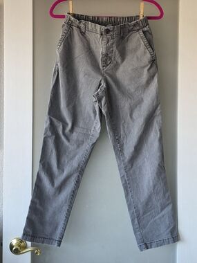 Old Navy Gray OG Chino Elastic-Waist Casual Pants